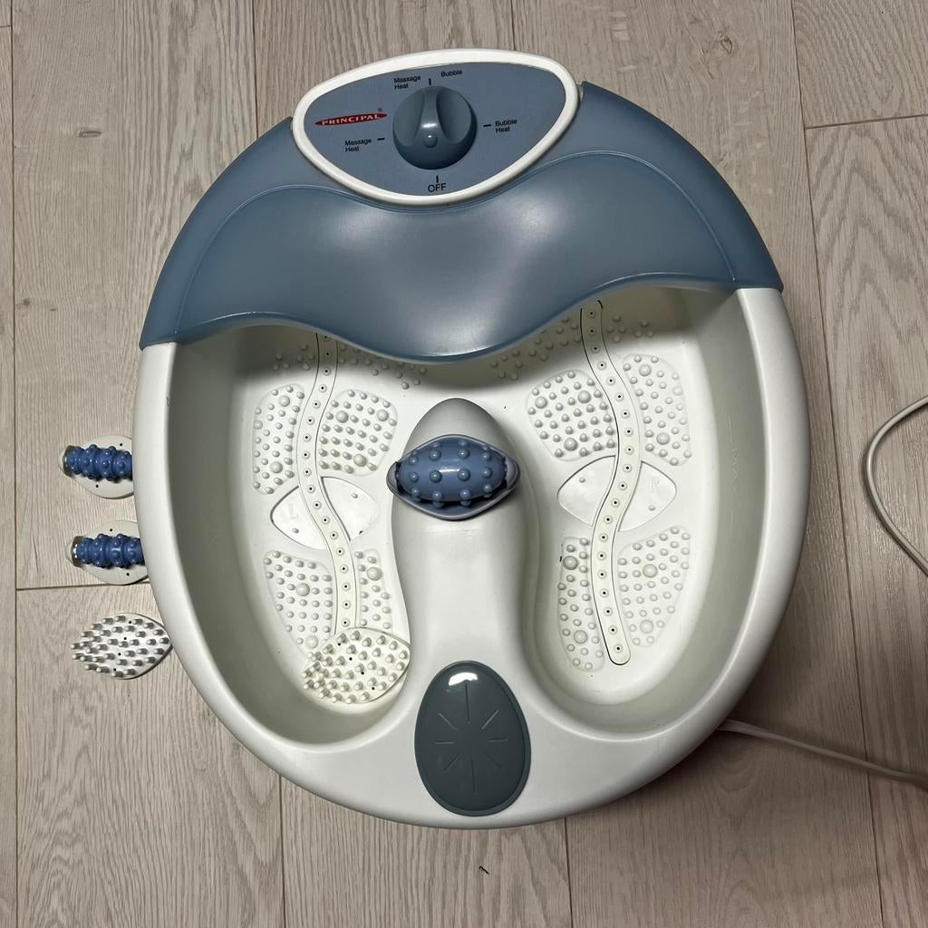 Bain de pieds principal avec massage, bulles et chaleur, Enlèvement ou Envoi, Comme neuf, Appareil