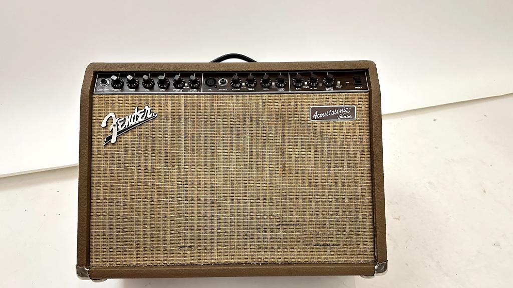 Fender acoustasonic-Junior met Hoes, Muziek en Instrumenten, Ophalen, Gebruikt