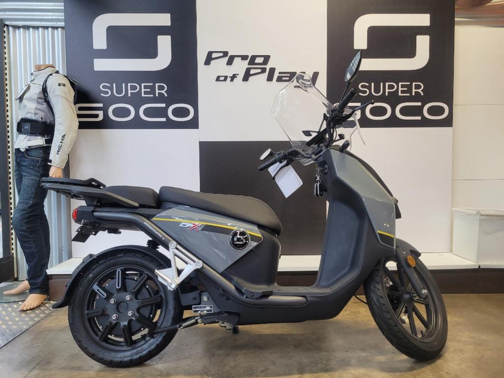PROMO SUPER SOCO CPX L3 (95km/u) SUPERSOCO NIEUW IN VOORRAAD, Motoren, Motoren | Overige merken, Scooter, Bedrijf, 125 cc, SUPERSOCO