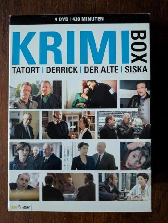 dvd box Krimibox, Cd's en Dvd's, Ophalen of Verzenden, Boxset