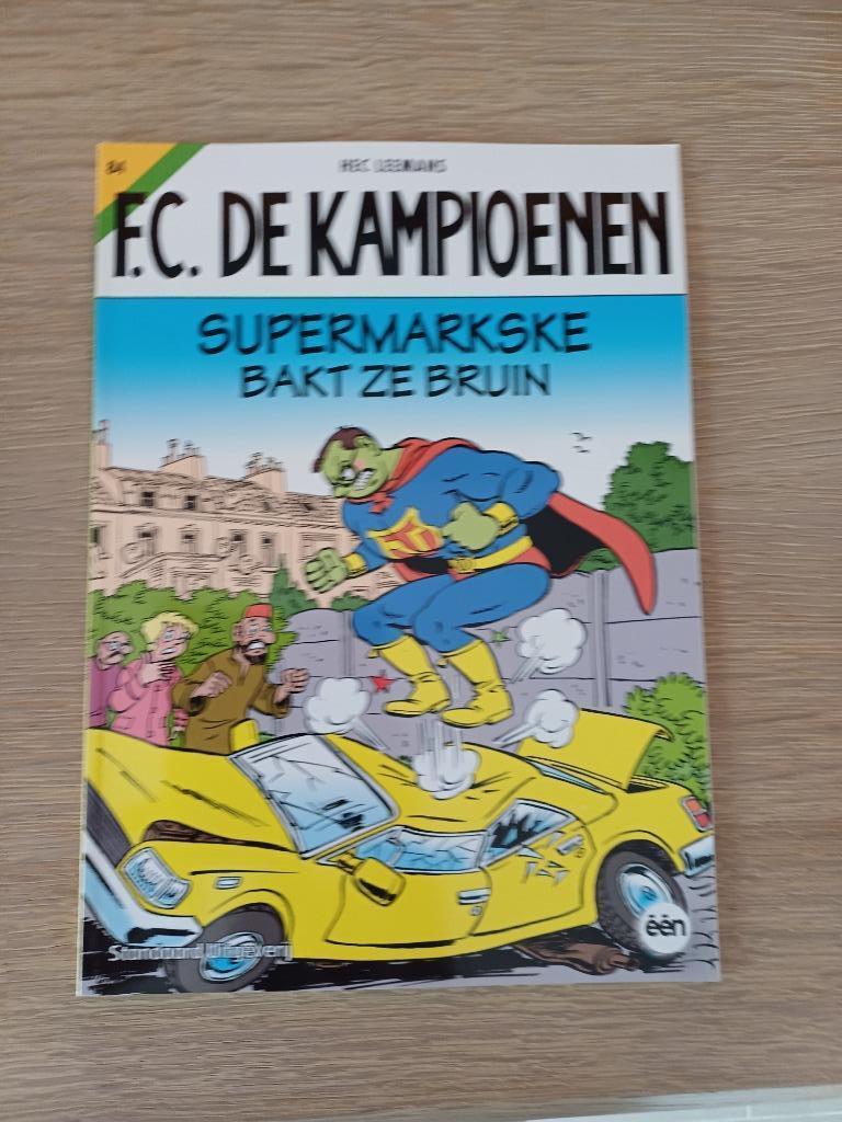 F.C. De Kampioenen - 84. Supermarkse bakt ze bruin strip, Eén stripboek, Hec Leemans, Ophalen of Verzenden, Zo goed als nieuw