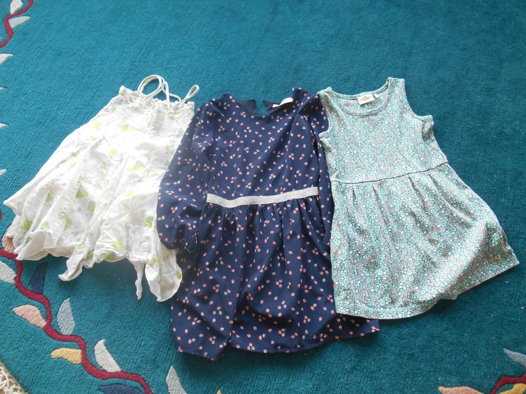 set van 3 jurken 7 jaar, Kinderen en Baby's, Gebruikt, Meisje, Jurk of Rok, Ophalen