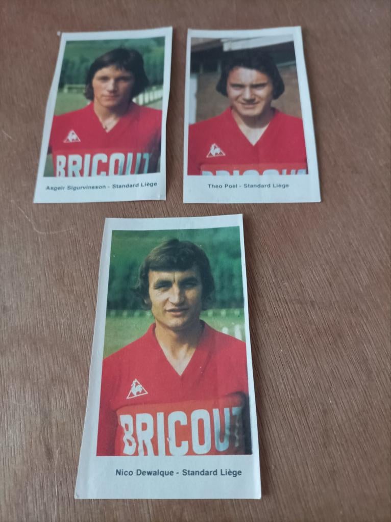 Perrette voetbal , Standard Luik 3 prenten . De Beukelaer, Ophalen of Verzenden