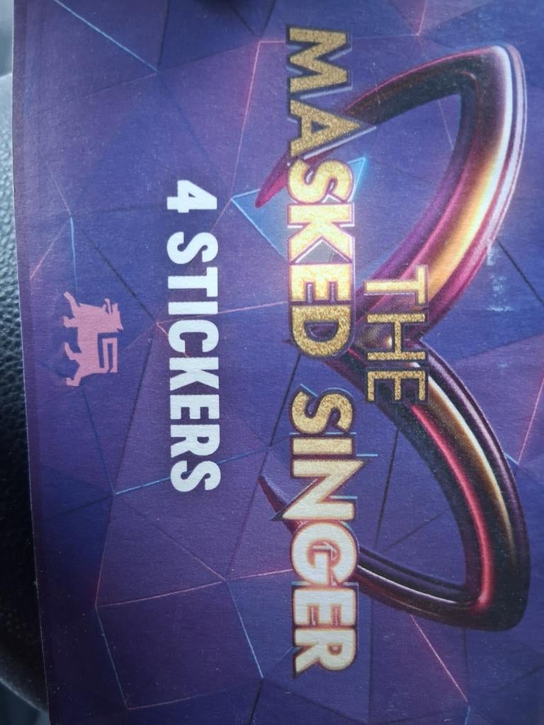 Masked singer stickers gratis, Tickets en Kaartjes