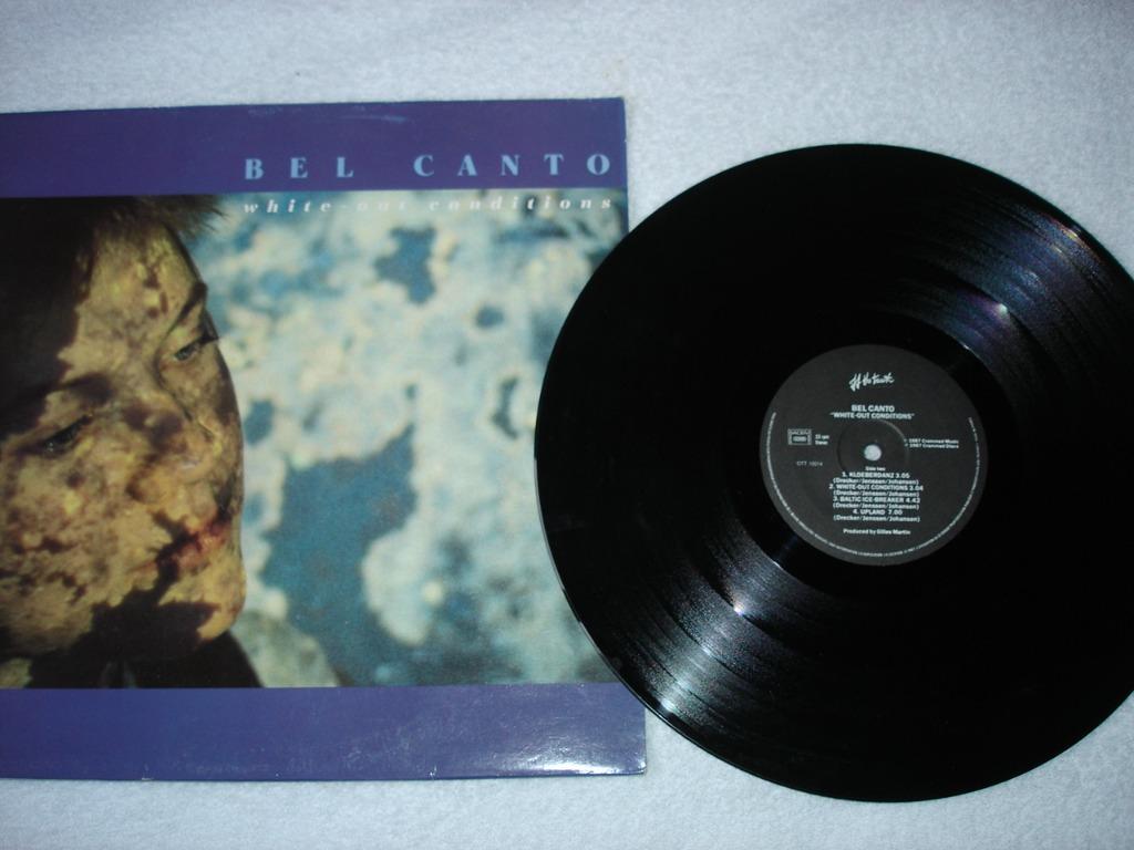 LP Bel Canto " White out conditions " OTT10014, Envoi, Utilisé, Progressif