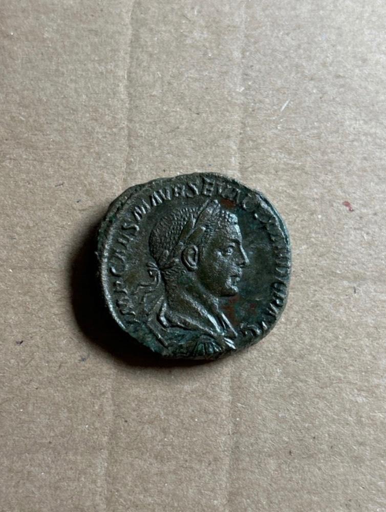Roman coin/ pièce romaine/ ALEXANDER SEVERUS Sestertius, Ophalen of Verzenden