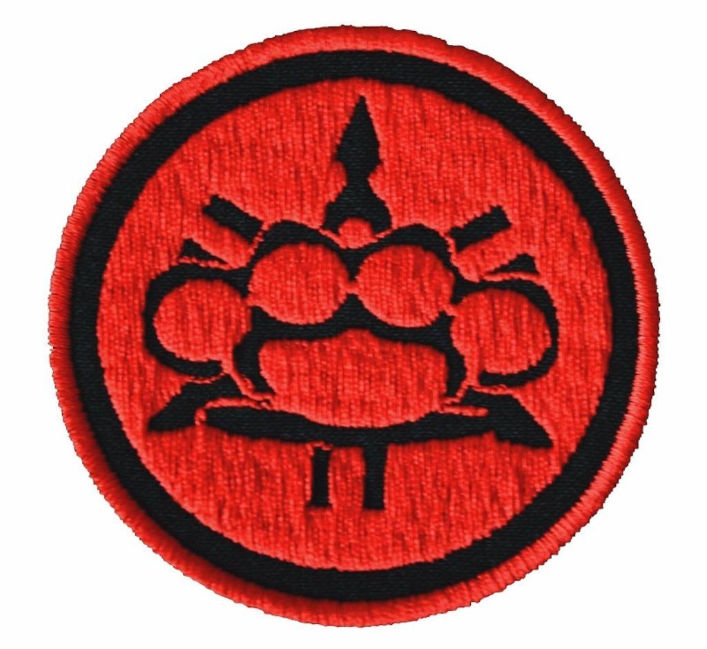 Patch Yamaha logo boksijzer - Rood - 70 x 70 mm, Motoren, Kleding | Motorkleding, Overige typen, Dames, Yamaha, Ophalen of Verzenden