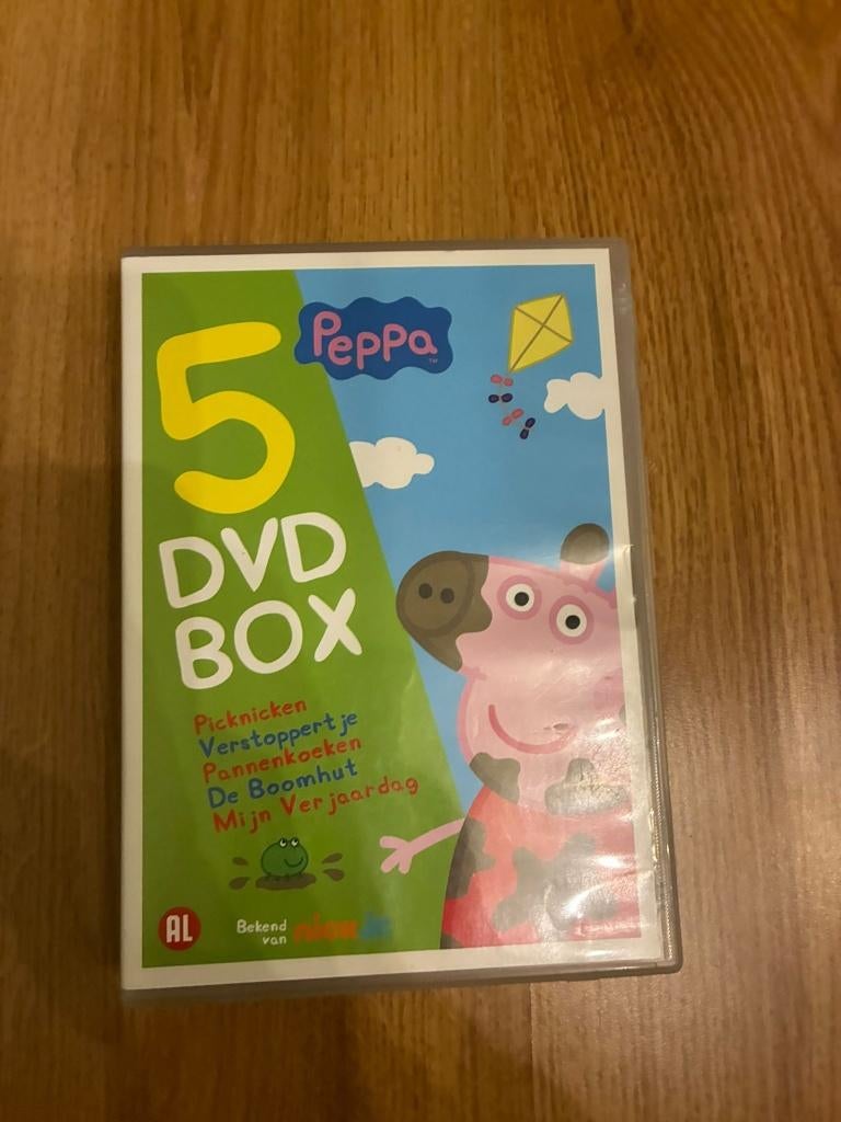 Peppa Pig dvd-box, Cd's en Dvd's, Gebruikt, Alle leeftijden, Poppen, Boxset