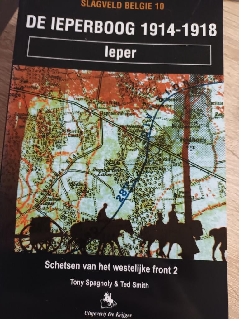 T. Spagnoly - 2 Schetsen van het westelijke front, T. Spagnoly; T. Smith, Nieuw, Ophalen of Verzenden, Voor 1940