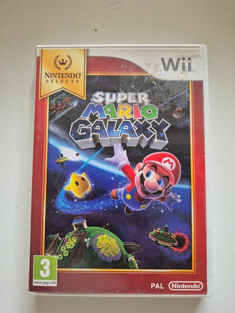 Super mario galaxy Nintendo wii, Games en Spelcomputers, Ophalen of Verzenden, Zo goed als nieuw