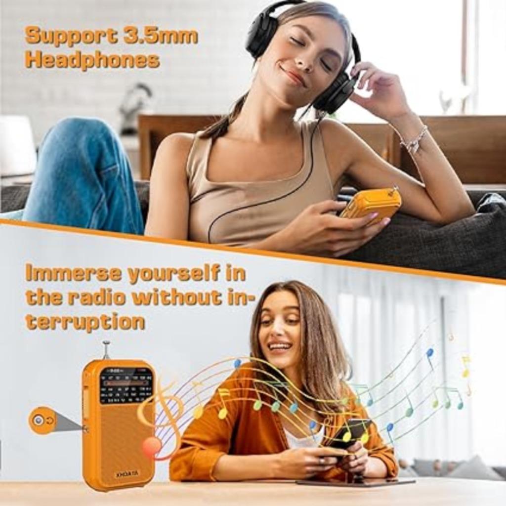 Radio portable AM FM SW à ondes courtes LIVRAISON RAPIDE ET, Neuf, -, -, XHDATA