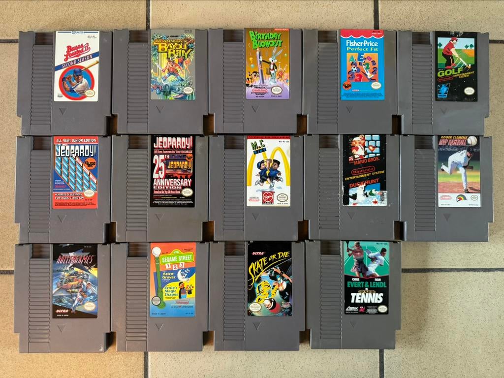 Ntsc Nintendo NES spellen, Games en Spelcomputers, Ophalen of Verzenden, Zo goed als nieuw