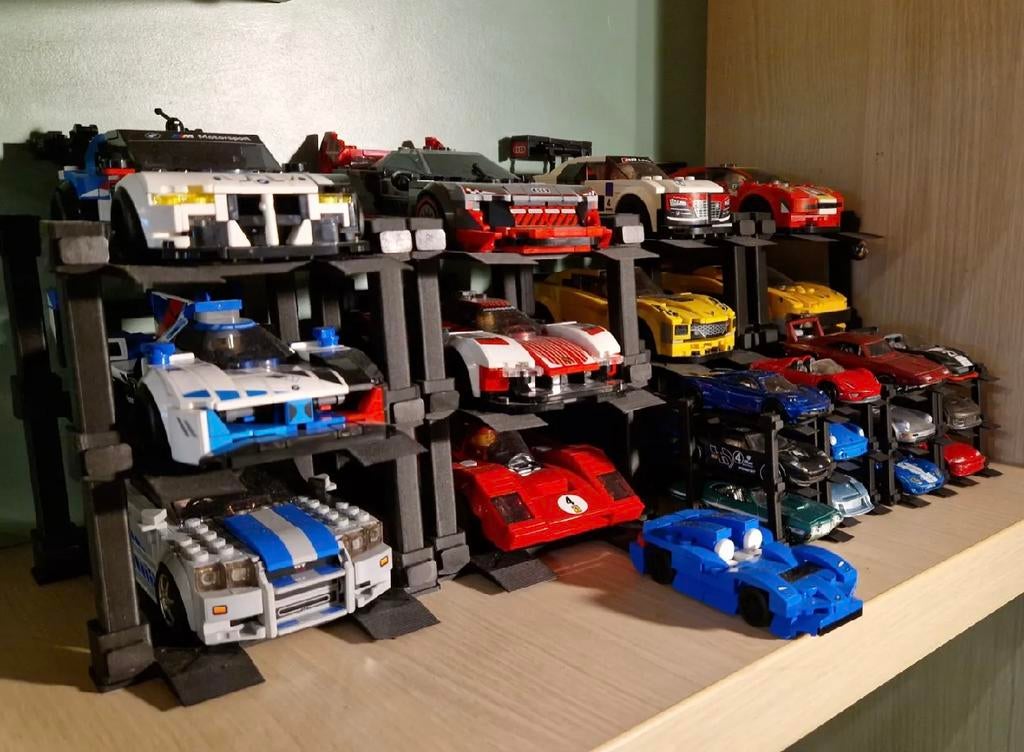 Garage voor lego speed champion cars, Kinderen en Baby's, Speelgoed | Duplo en Lego, Ophalen of Verzenden, Zo goed als nieuw, Lego