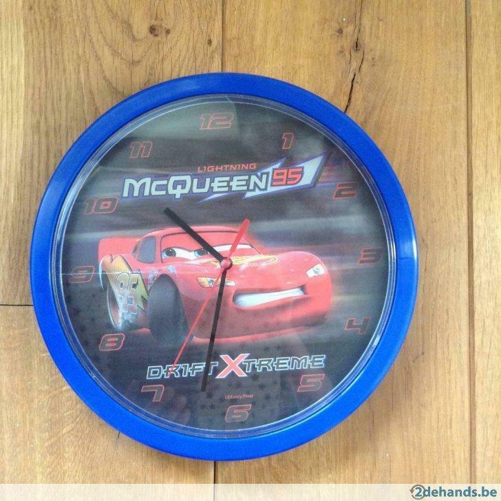 Disney Pixar Cars klok op batterijen, nieuw!, Ophalen of Verzenden, Nieuw