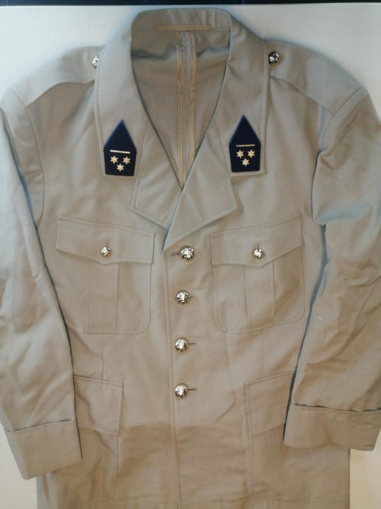 BELGIQUE - ABL - VESTE ETE COMMANDANT ADMINISTRATION, Collections, Enlèvement ou Envoi, Armée de terre, Vêtements ou Chaussures