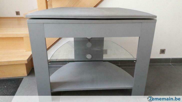 meuble tv, Utilisé, Verre