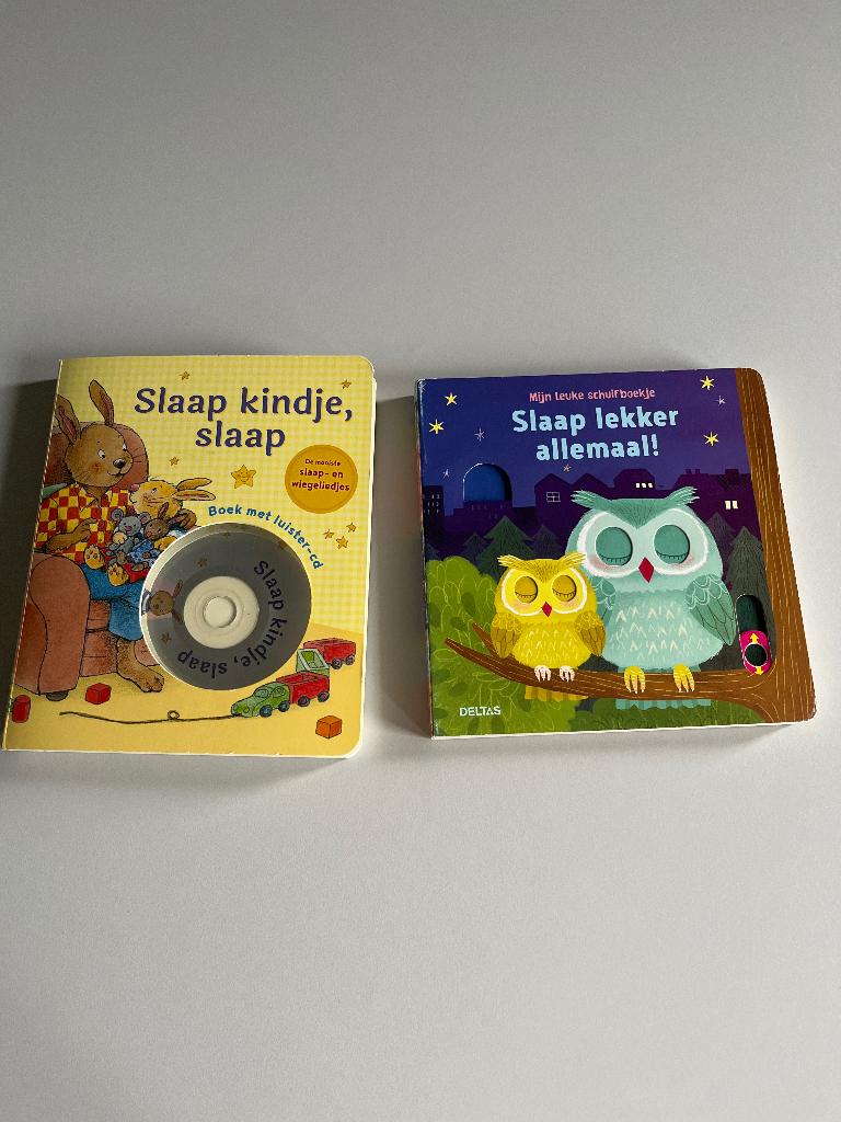Slaapboekjes, Ophalen, Zo goed als nieuw, Uitklap-, Voel- of Ontdekboek, 6 tot 12 maanden
