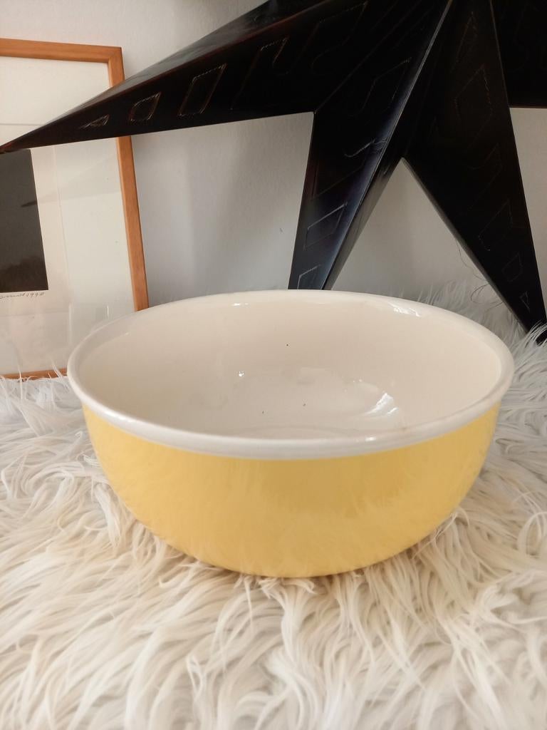 Villeroy & Boch Mettlach kom pastel geel, Enlèvement ou Envoi