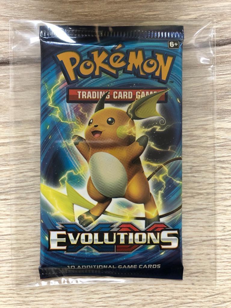 XY Evolutions booster pack Pokemon - Raichu art - sealed!, Ophalen of Verzenden, Nieuw, Booster, Foil