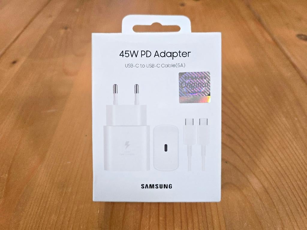 Chargeur Samsung 45W super rapide (PD 3.0) avec câble. NEUF, Télécoms, Téléphonie mobile | Chargeurs pour téléphone, Enlèvement