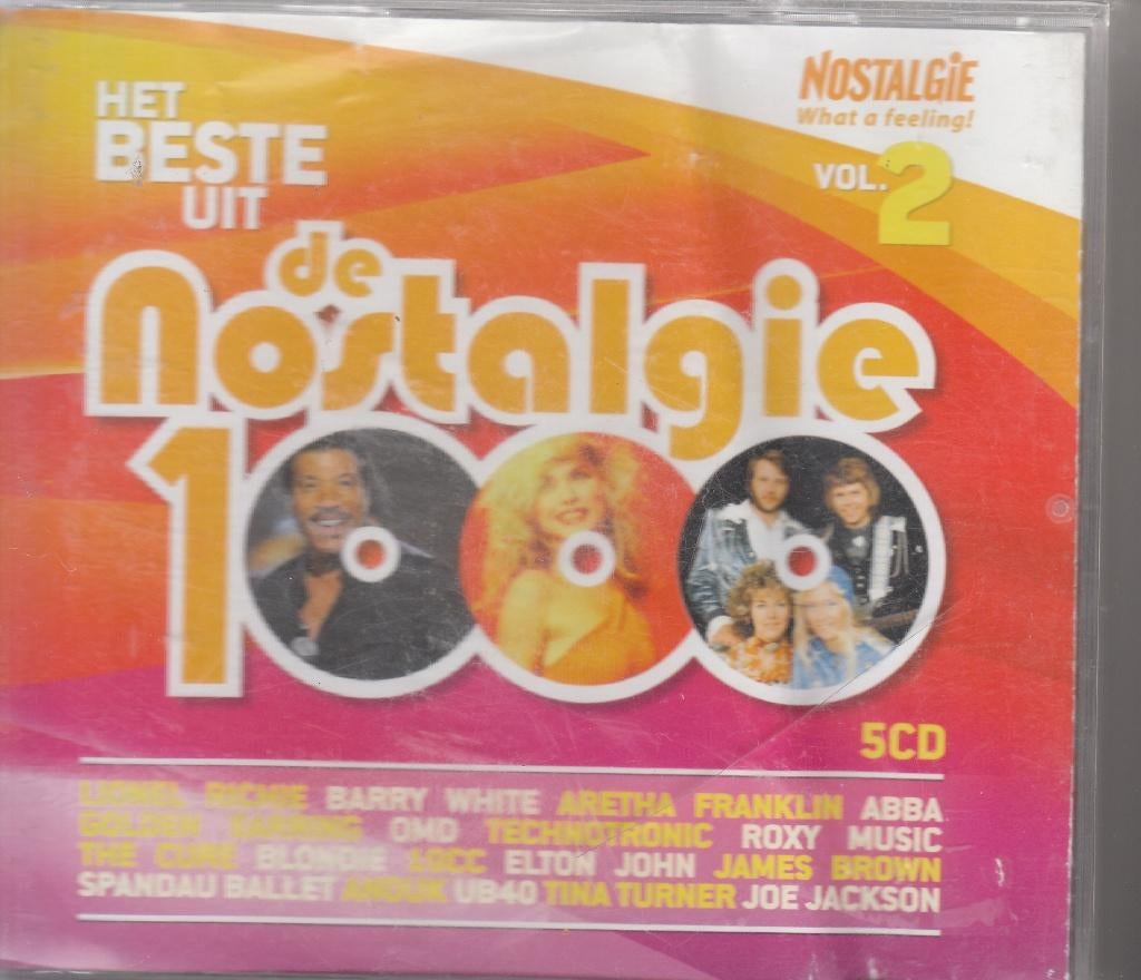 Het beste uit de Nostalgie top 100 vol. 2, Cd's en Dvd's, Verzenden, Pop