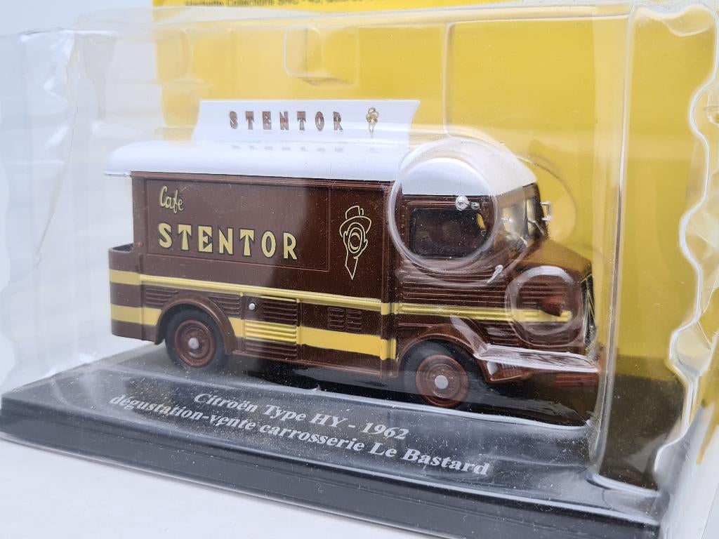 Citroën HY (1962) rijdend café - Hachettes 1/43, Hobby en Vrije tijd, Modelauto's | 1:43, Zo goed als nieuw, Auto, Overige merken
