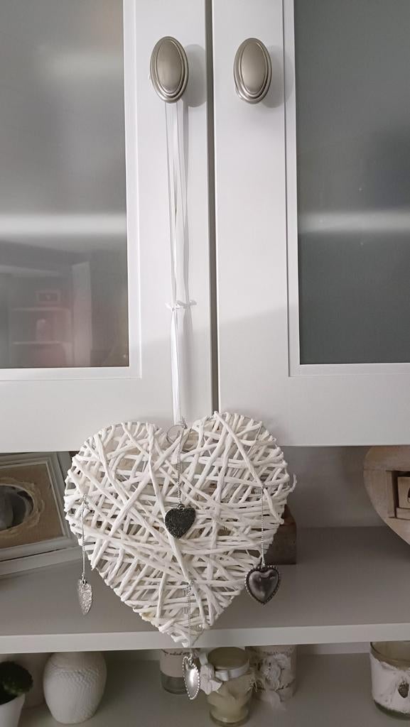 Decoratie hart , zie foto's, Maison & Meubles, Accessoires pour la Maison | Couronnes, Enlèvement ou Envoi, Comme neuf
