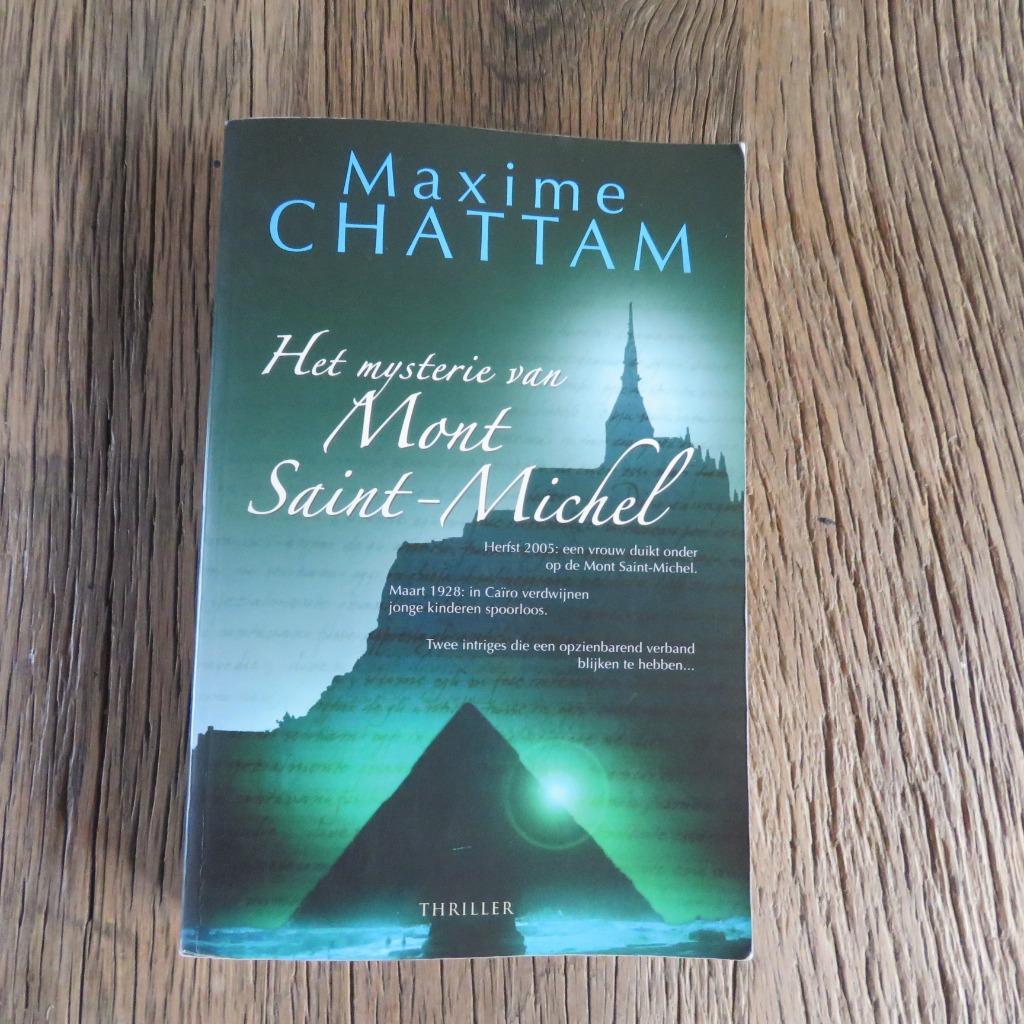Het mysterie van Mont Saint-Michel Maxime Chattam, Livres, Enlèvement ou Envoi