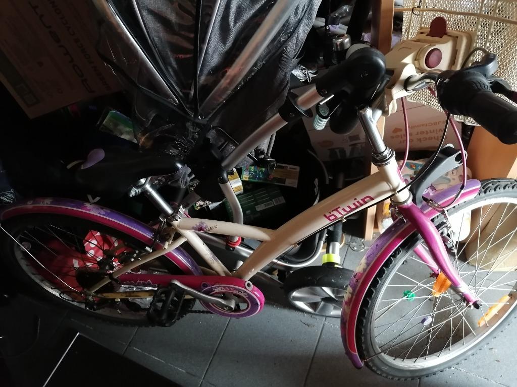 Vélo pour filles, en très bon état (6 à 12 ans), Enlèvement, Utilisé, B-twin, Vitesses