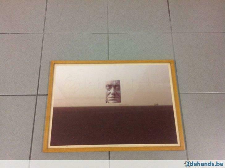 Guy Manguin, originele foto, enig stuk, Permeke 60x75cm, Antiek en Kunst, Kunst | Tekeningen en Fotografie
