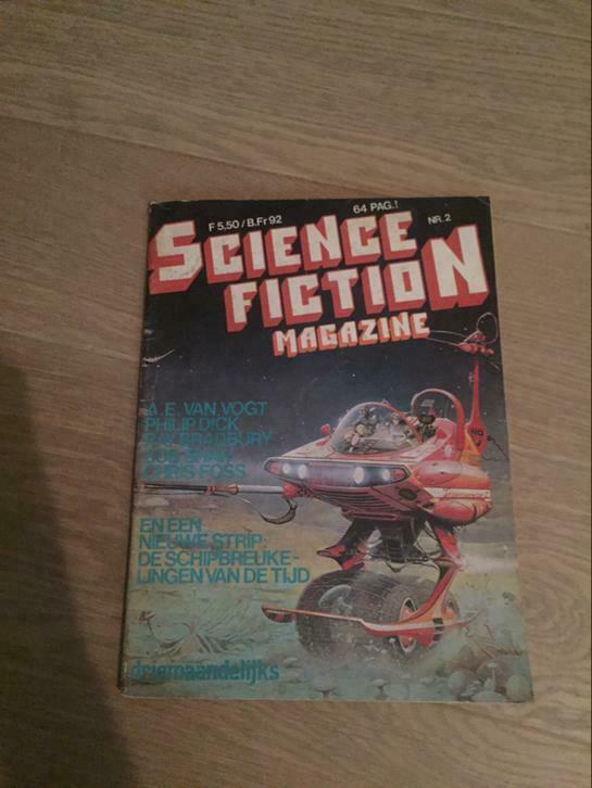 Science fiction magazine, Envoi