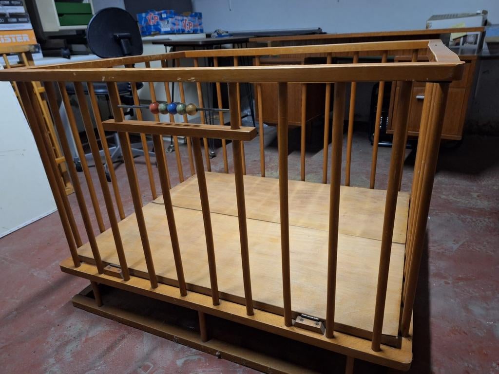 Plooibaar kinderpark vintage, Kinderen en Baby's, Babyparken, Ophalen