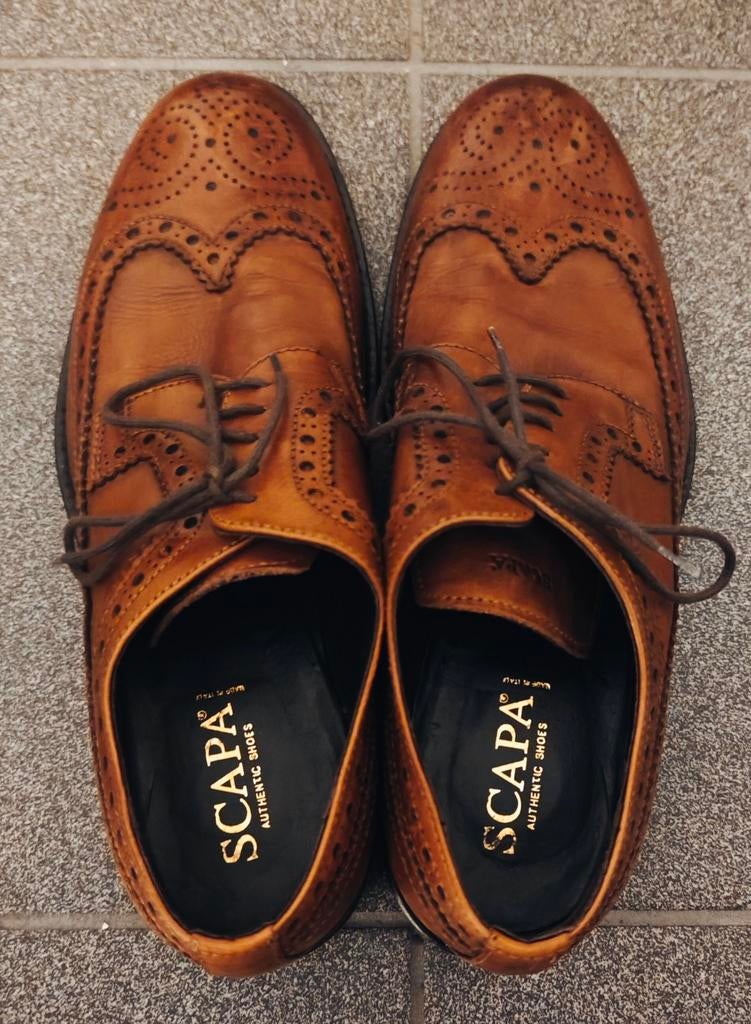 Lederen Scapa schoenen, Vêtements | Hommes, Chaussures, Enlèvement