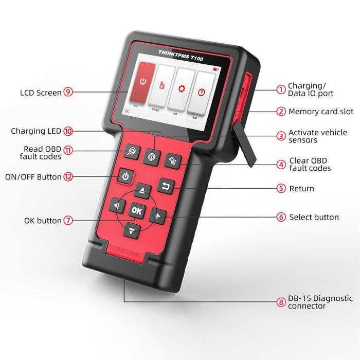 ThinkTool TPMS T100 Tool voor activering, Auto diversen, Autogereedschap, Ophalen of Verzenden