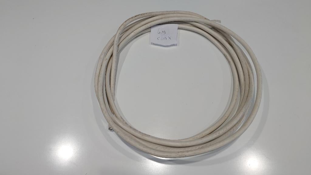 Cable coaxial TV 4m, Envoi, Utilisé, Câble coaxial