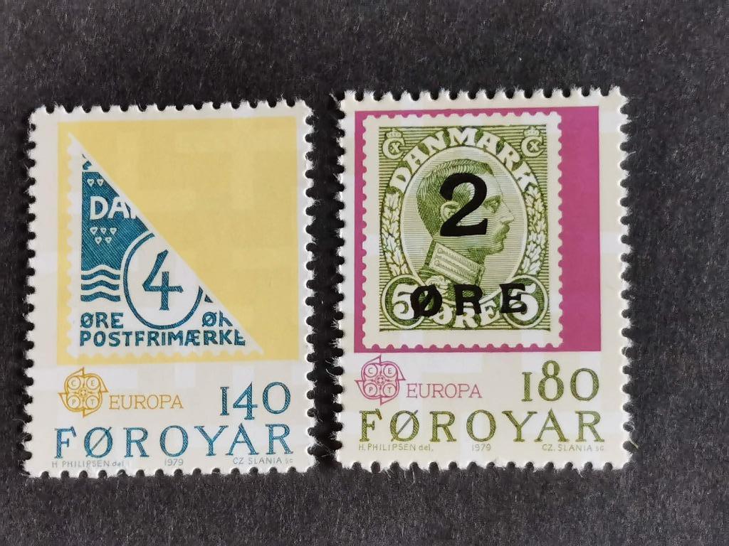 Îles Féroé/Foroyar 1979 - Europe CEPT - les postes **, Timbres & Monnaies, Timbres | Europe | Scandinavie, Enlèvement ou Envoi