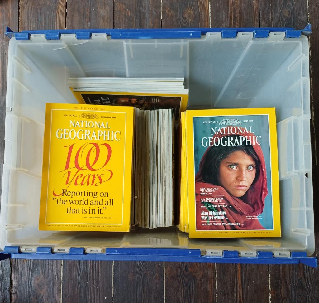 70+ National Geographic 1985, Overige gebieden, Zo goed als nieuw, COLLECTIF, Ophalen