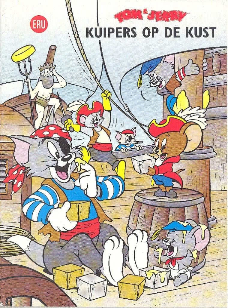 Tom & Jerry - Kuipers op de kust (ERU)., Boeken, Stripverhalen, Eén stripboek, Ophalen of Verzenden, Zo goed als nieuw