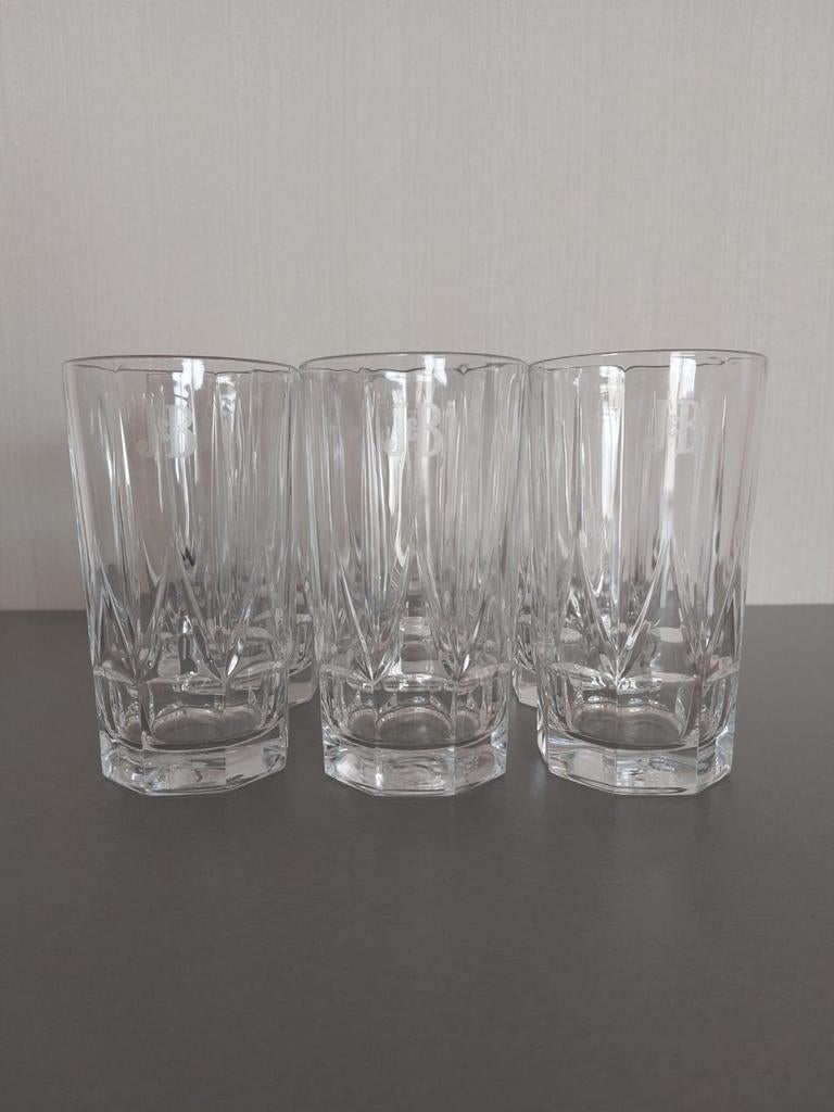 J&B Whiskey glazen, Ophalen of Verzenden, Nieuw