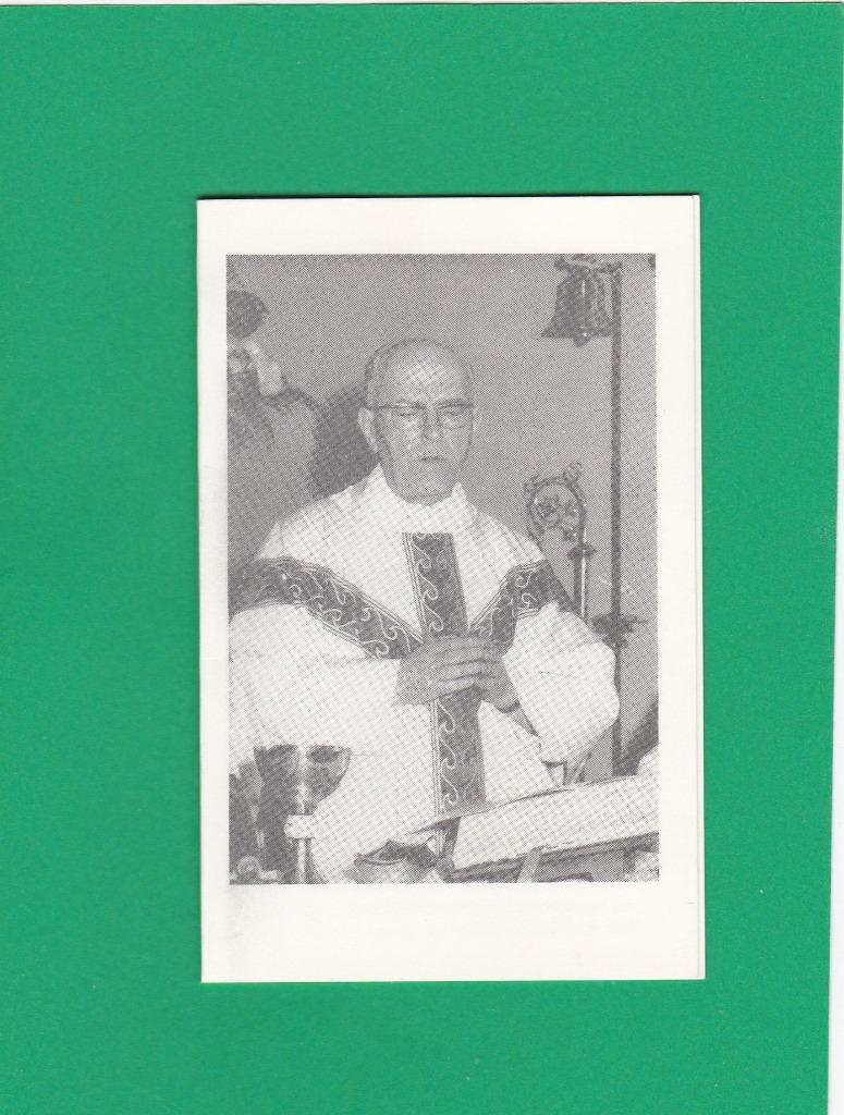 DP Priester Paul Verstraeten, Verzamelen, Bidprentjes en Rouwkaarten, Verzenden, Bidprentje
