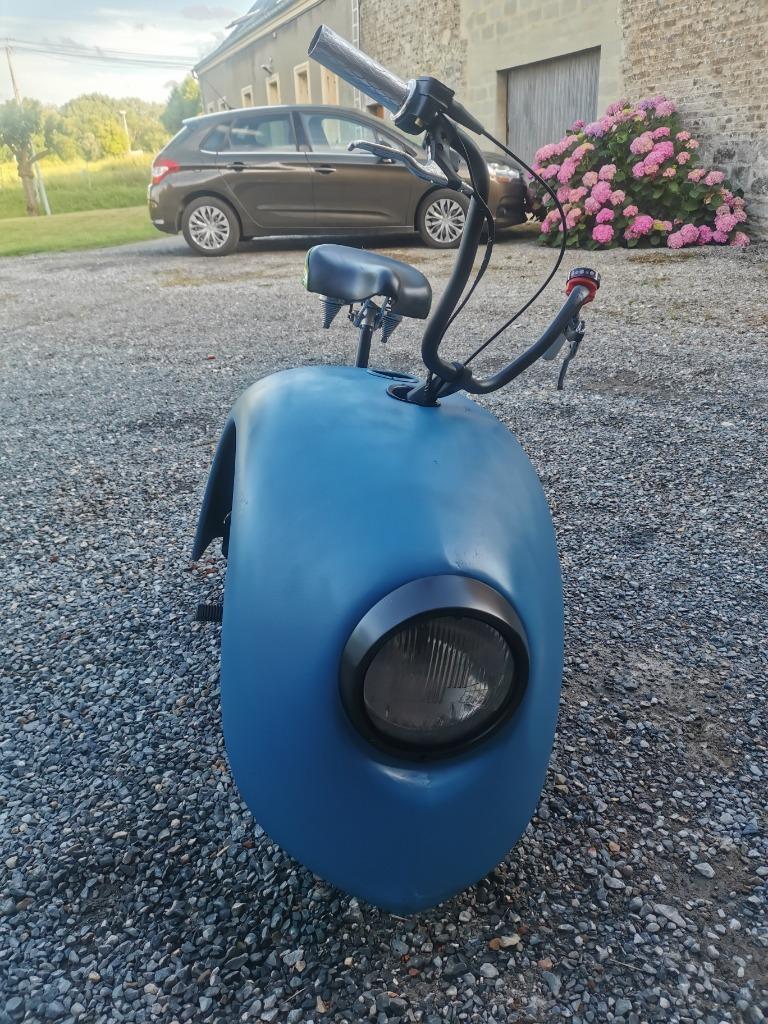 Volkspod VW cox châssis minibike, Jusqu'à 11 kW, Autre, 1 cylindre, 50 cm³