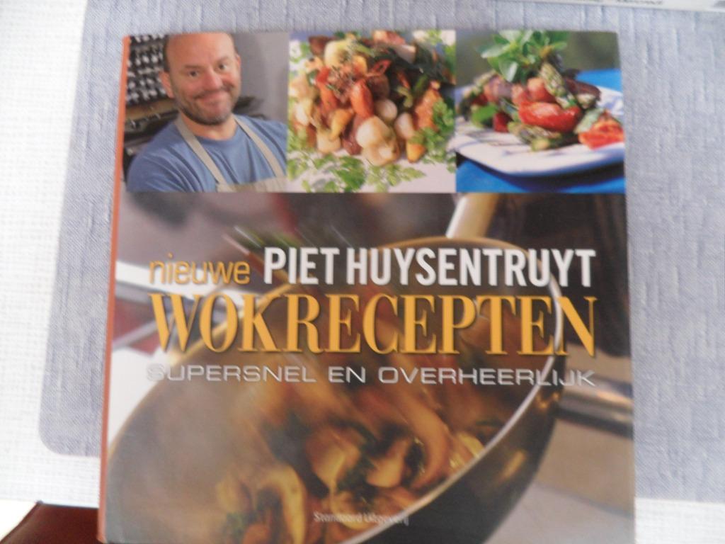 nieuwe wokrecepten piet huysentruyt, Livres, Livres de cuisine, Comme neuf, France, Envoi