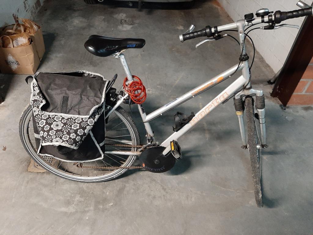 vrouwenfiets - mountainebike, Enlèvement, Utilisé, Moins de 10 vitesses, Autres marques