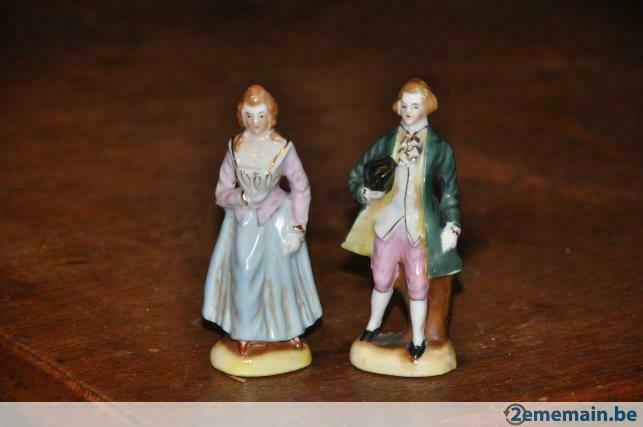 couple de statuette marquis, Antiquités & Art, Enlèvement