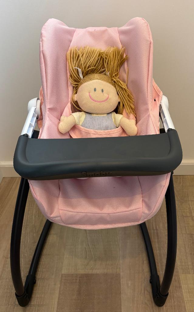 Smoby Maxi Cosi 3-in-1, Ophalen, Zo goed als nieuw, Babypop