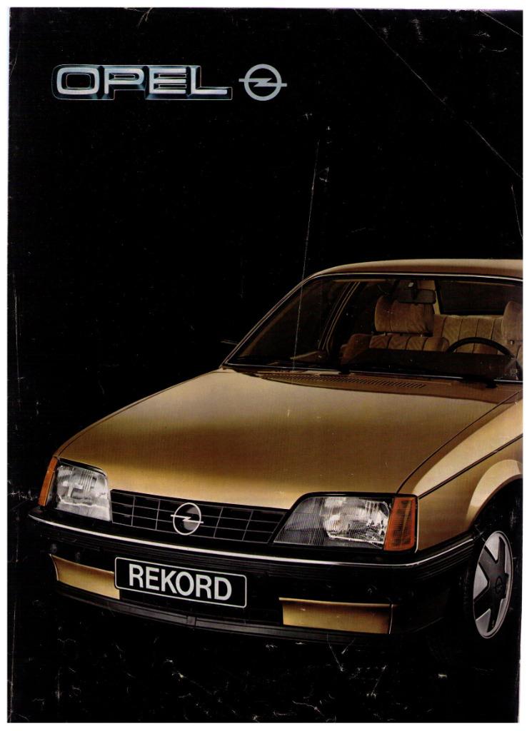 propsectus OPEL 1987 Senator, Monza, Manta, Rekord, Ascona, Autos : Divers, Modes d'emploi & Notices d'utilisation, Envoi