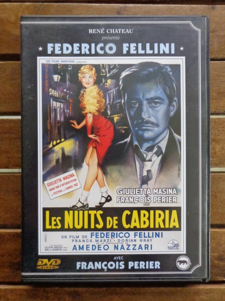)))  Les Nuits de Cabiria  //  Federico Fellini   (((, Cd's en Dvd's, Alle leeftijden, Ophalen of Verzenden, Zo goed als nieuw