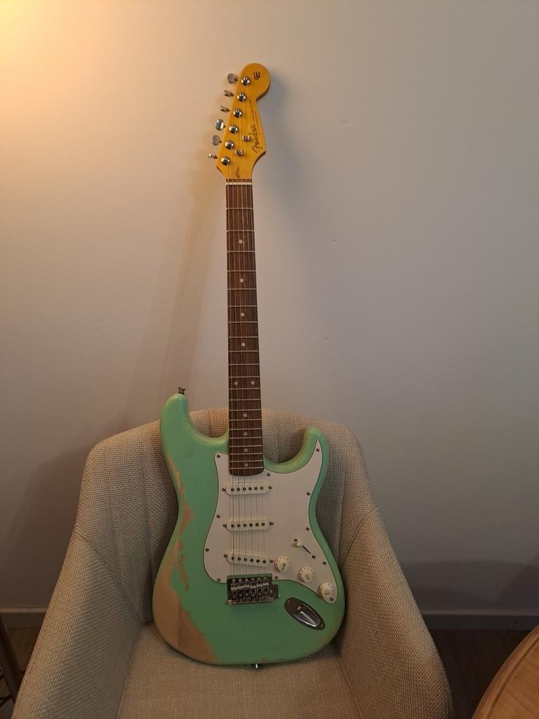 Fender stratocaster Custom Shop faded, Muziek en Instrumenten, Ophalen of Verzenden, Fender
