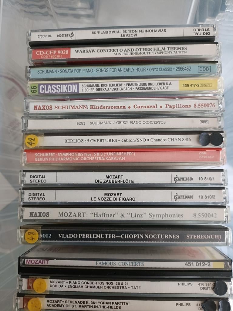 Klassieke muziek, Enlèvement ou Envoi, Utilisé