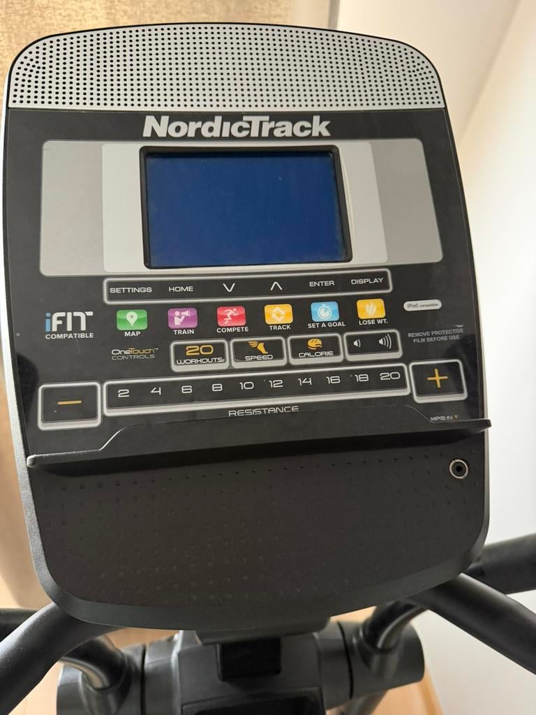 Vélo elliptique NordicTrack E5.0 - état impeccable, Sports & Fitness, Enlèvement, Comme neuf, Vélo elliptique